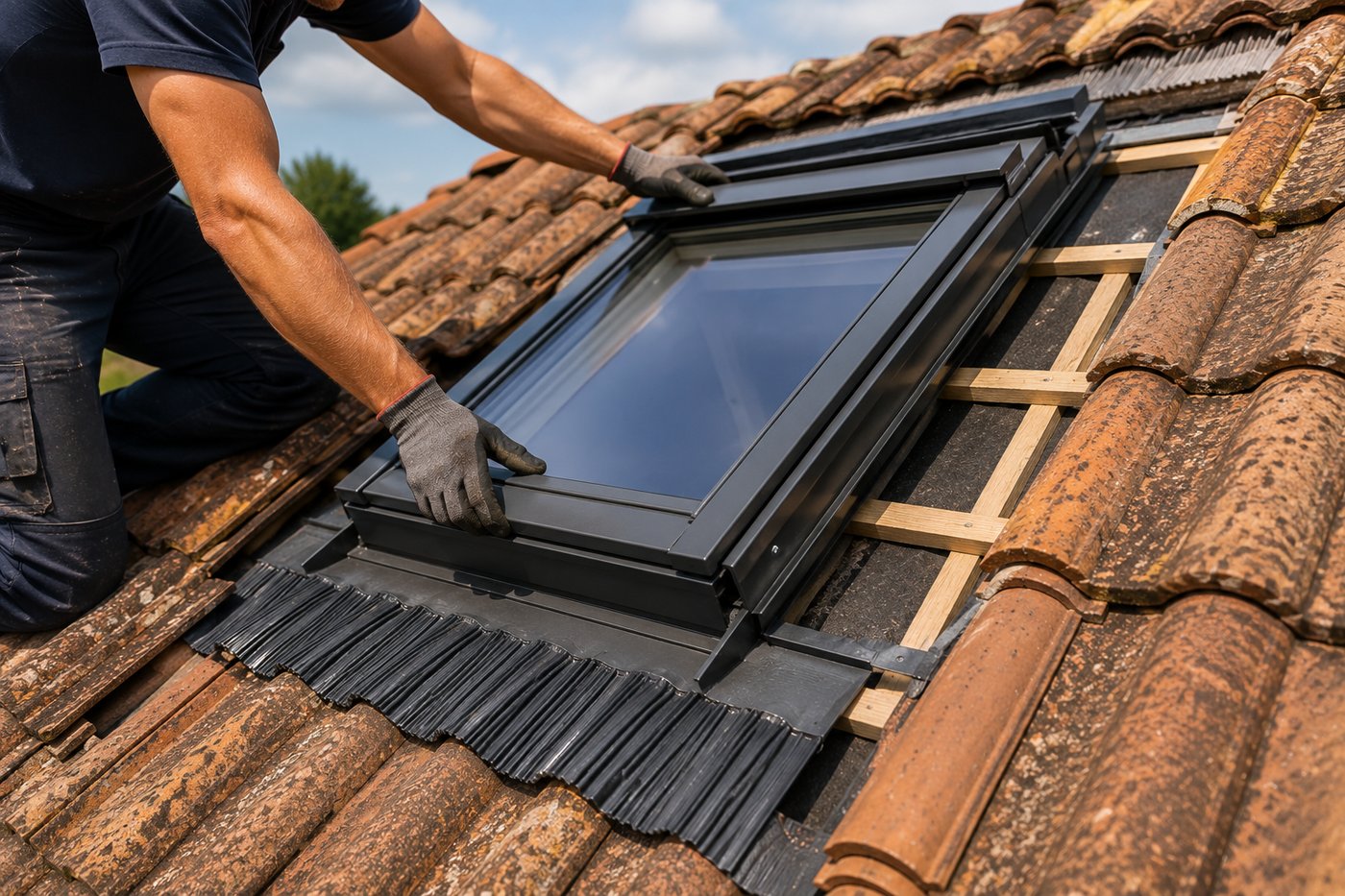 Installation et remplacement de Velux — COUVERTURE ELAGAGE CHEVALIER, Caumont-sur-Durance